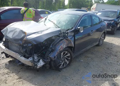 2017 Honda Civic Ex из США, поврежденный, VIN 19XFC2F78HE227408